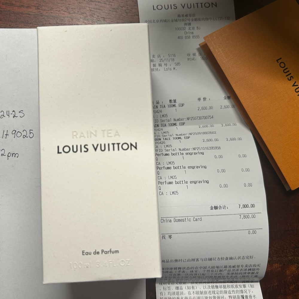 Louis Vuitton Rain Tea